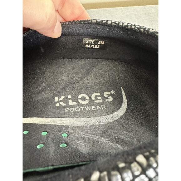 Kloggs Portland Closed Back Clog Shadow Mosaic Size 9 MSRP $119.95 Work Nurse - Picture 7 of 12